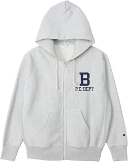 Champion(チャンピオン) フード 長袖 11.5oz 裏起毛 グラフィックプリント REVERSE WEAVE(R)ジップフーデッドスウェットシャツ リバースウィーブC3-C113メンズ