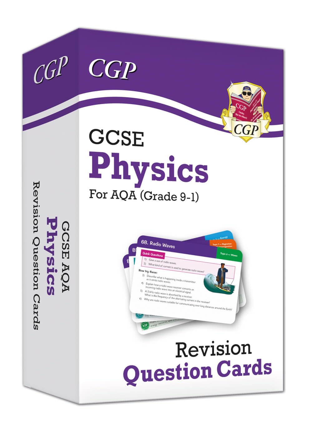 GCSE Physics AQA Revision Question Cards - Q&A cards for quick practice: for the