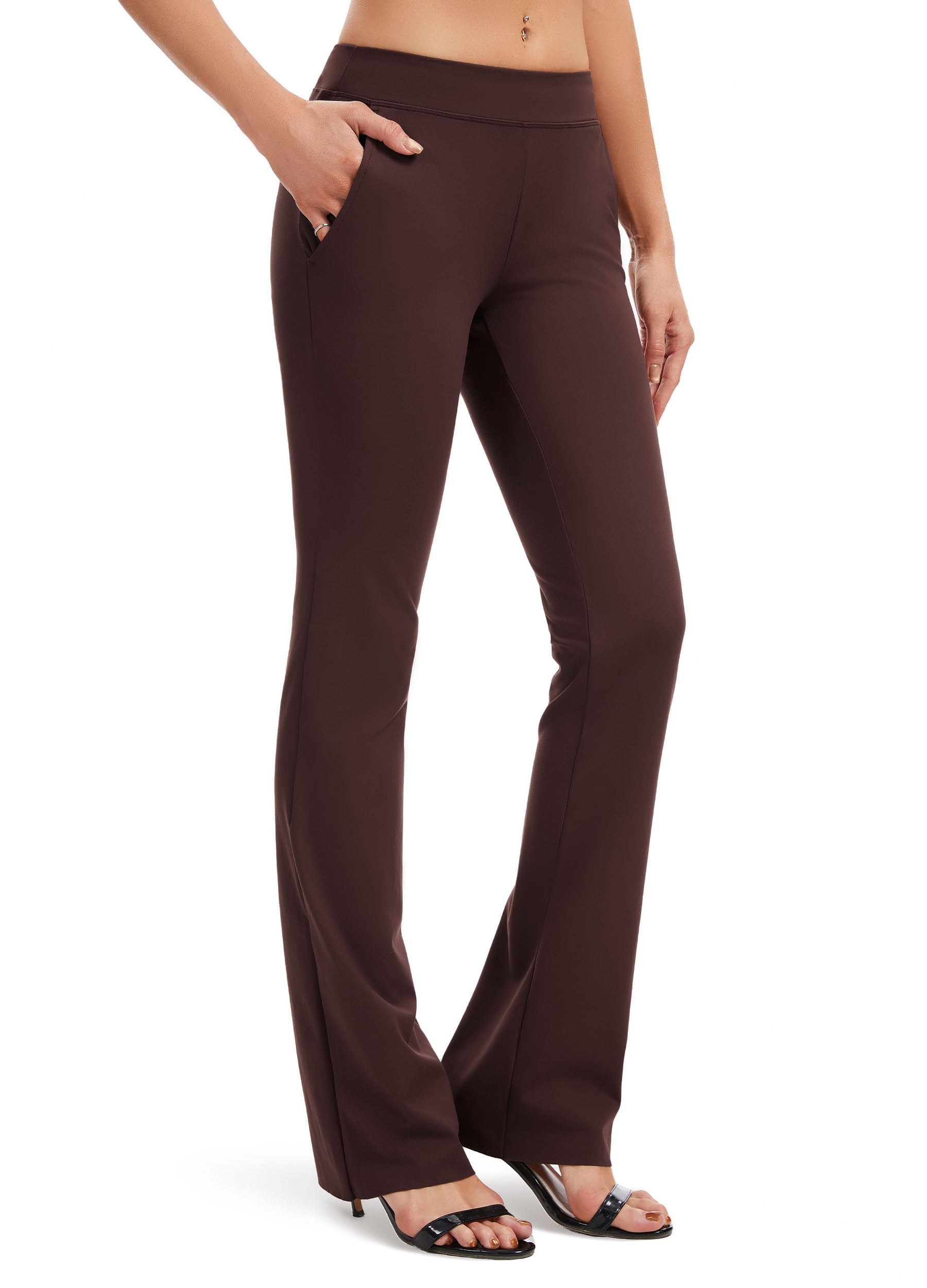 Safort Women's Summer 3/4 Trousers, Lightweight Trousers for Women, 7/8 Summer T