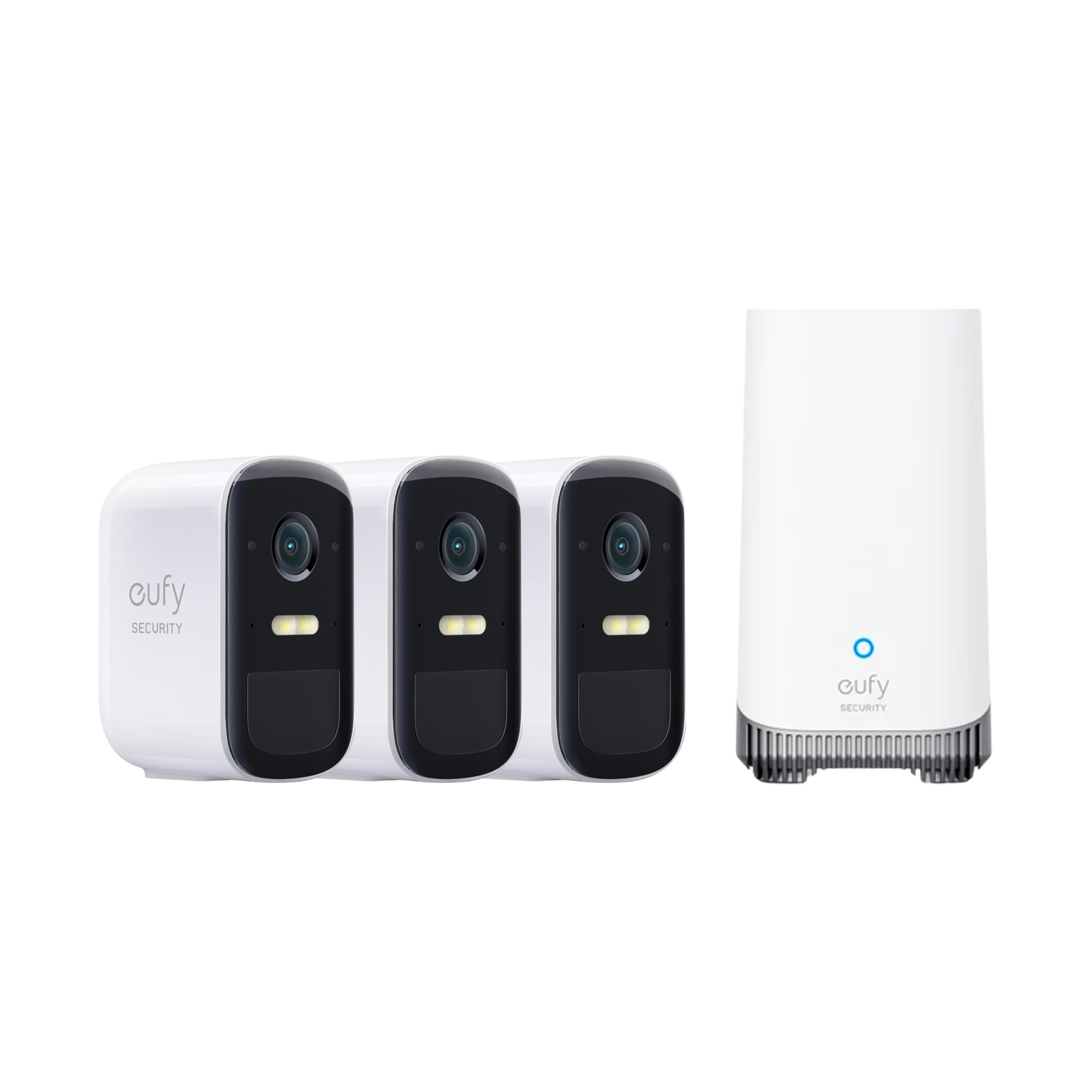 eufy Security, eufyCam 2C Pro 3-Cam Kit, Wireless Home Security System with 2K R