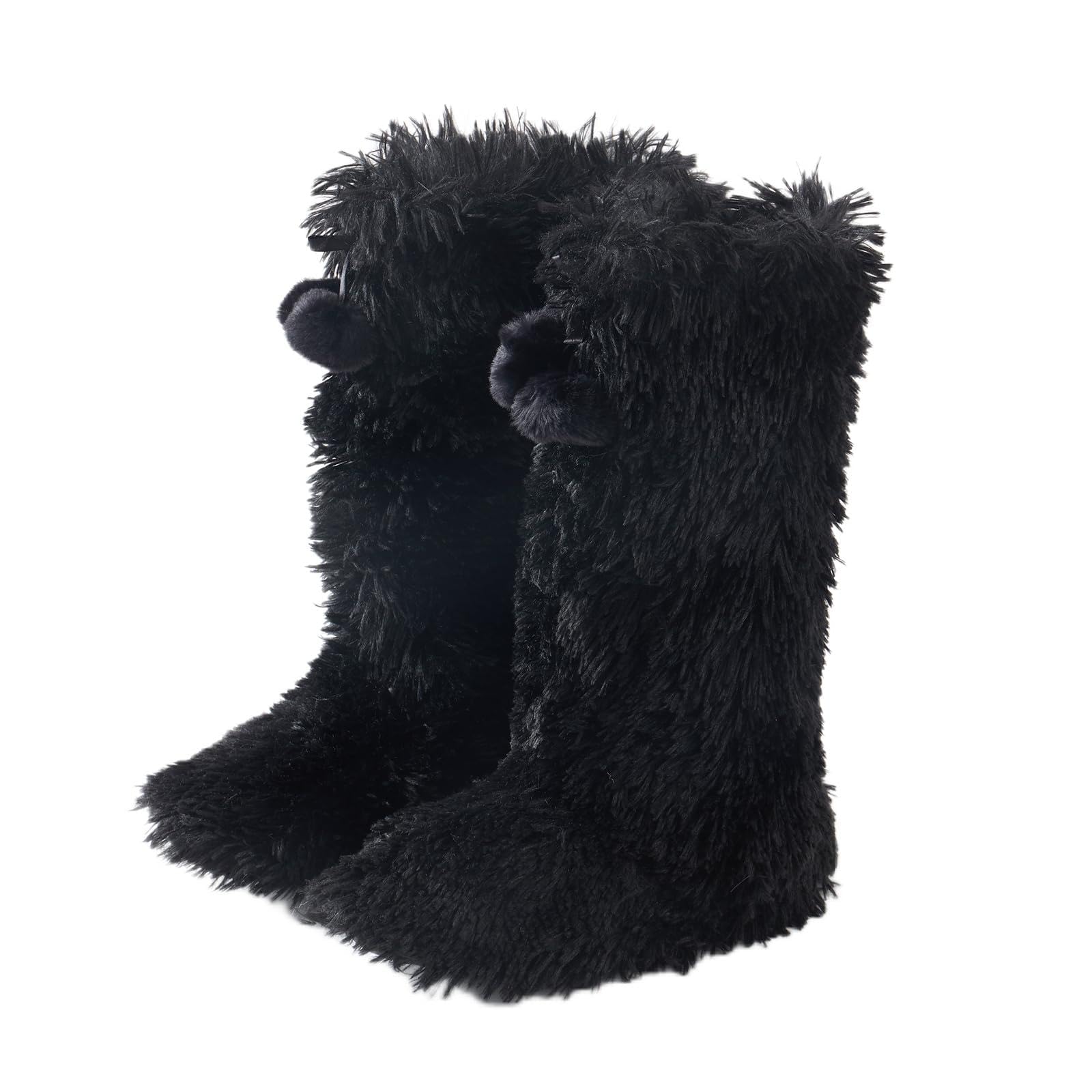 Home Slipper Women's Soft Fleece Plush Warm Indoor House Slipper Boots Shoes