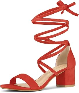 Allegra K Women's Sandal with Heel
