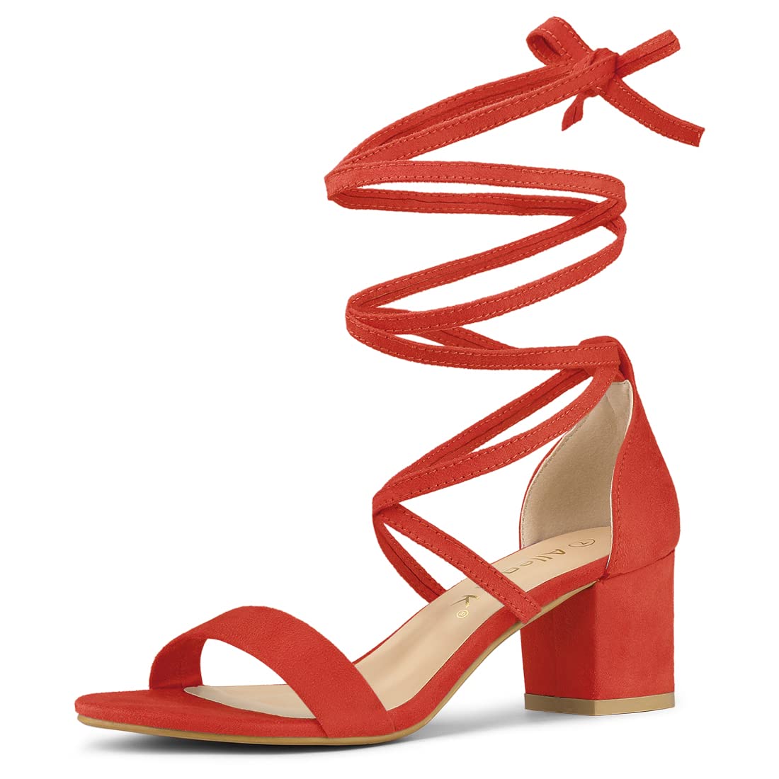 Allegra K Women's Sandal with Heel