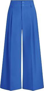 PRETTYGARDEN Women's High Waisted Wide Leg Dress Pants