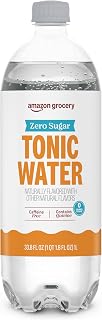Amazon Fresh - Diet Tonic Water, 33.8 oz