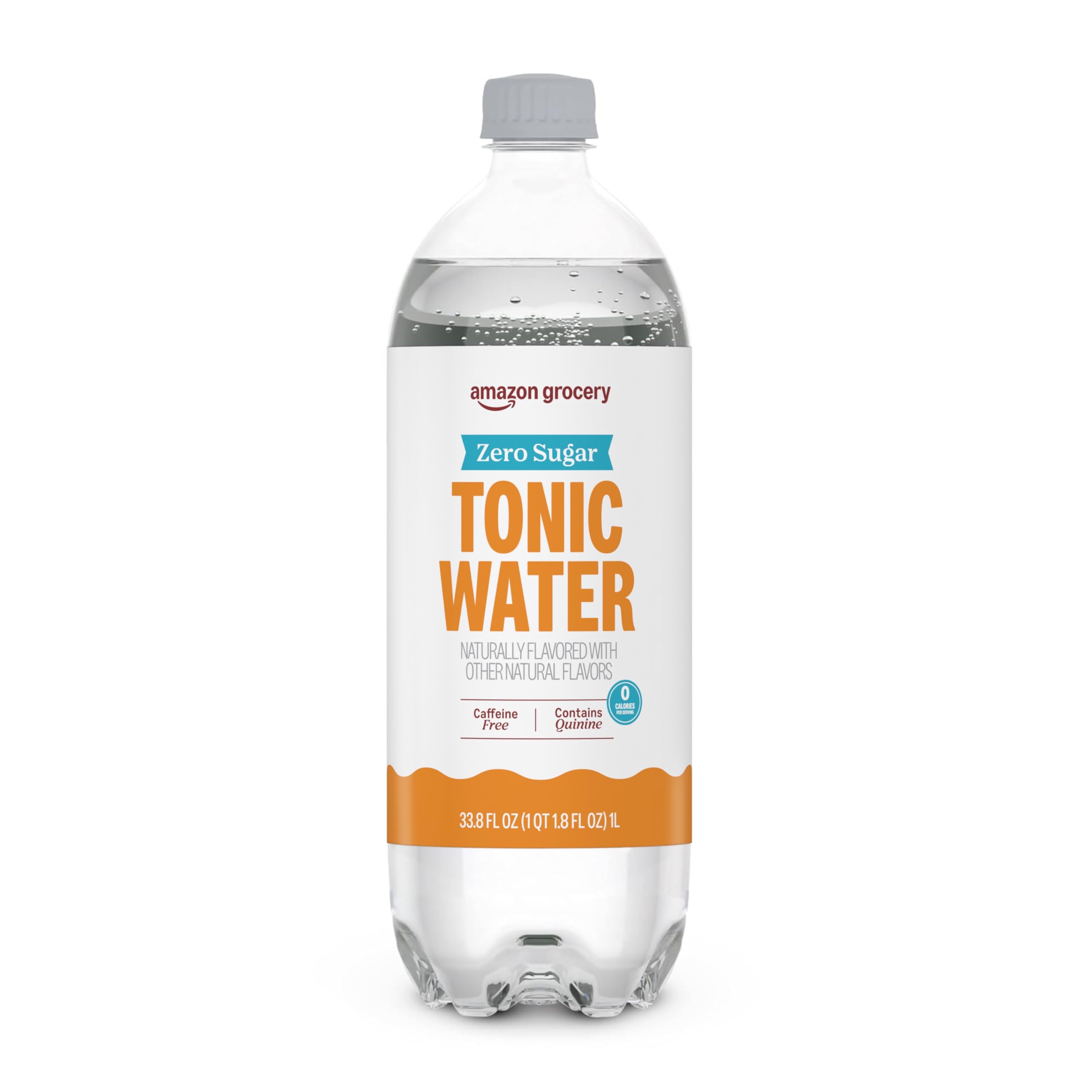 Amazon Fresh - Diet Tonic Water, 33.8 oz