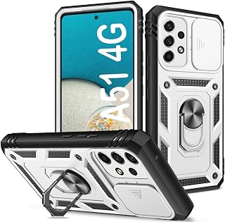 PASNEW White Case for Samsung Galaxy A51 4G,6.5"