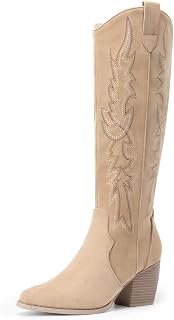 DREAM PAIRS High Top Cowboy Boots