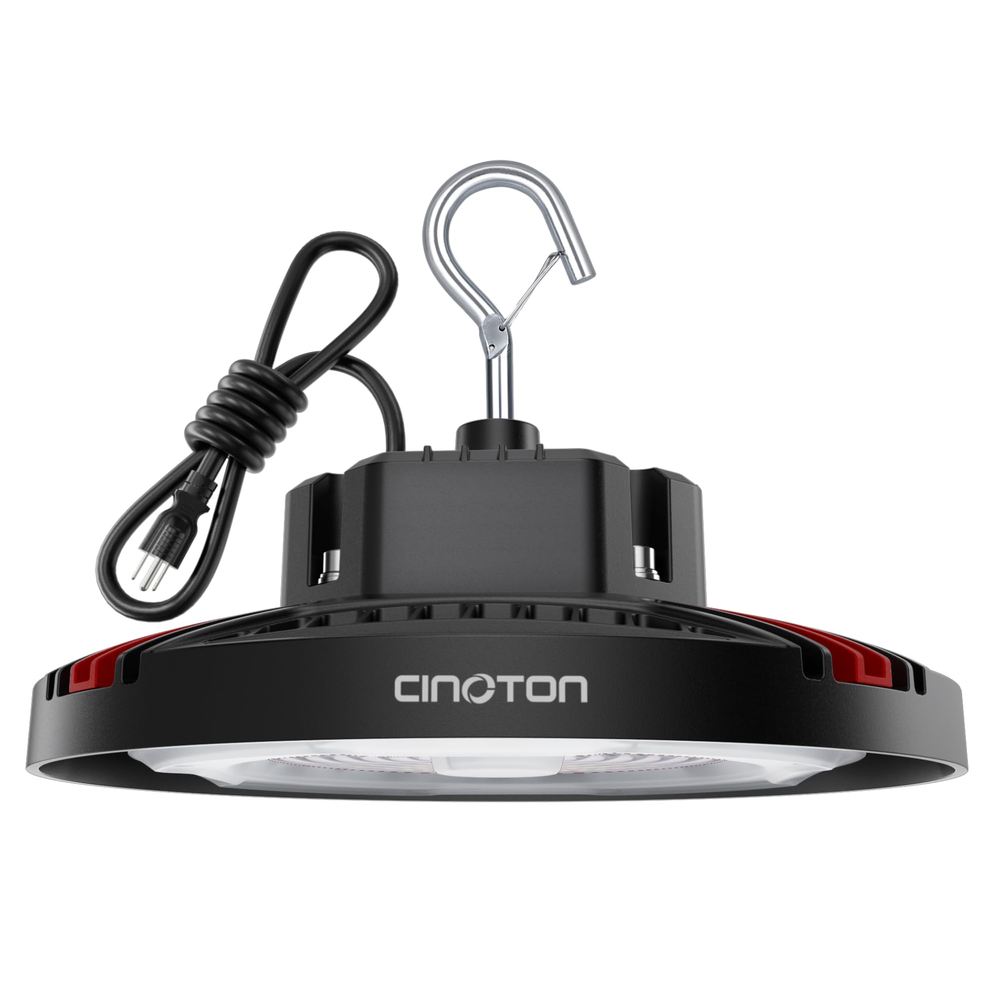 CINOTON 160W UFO LED High Bay Light, Aluminum LED Shop Lights with 24000LM, 5000