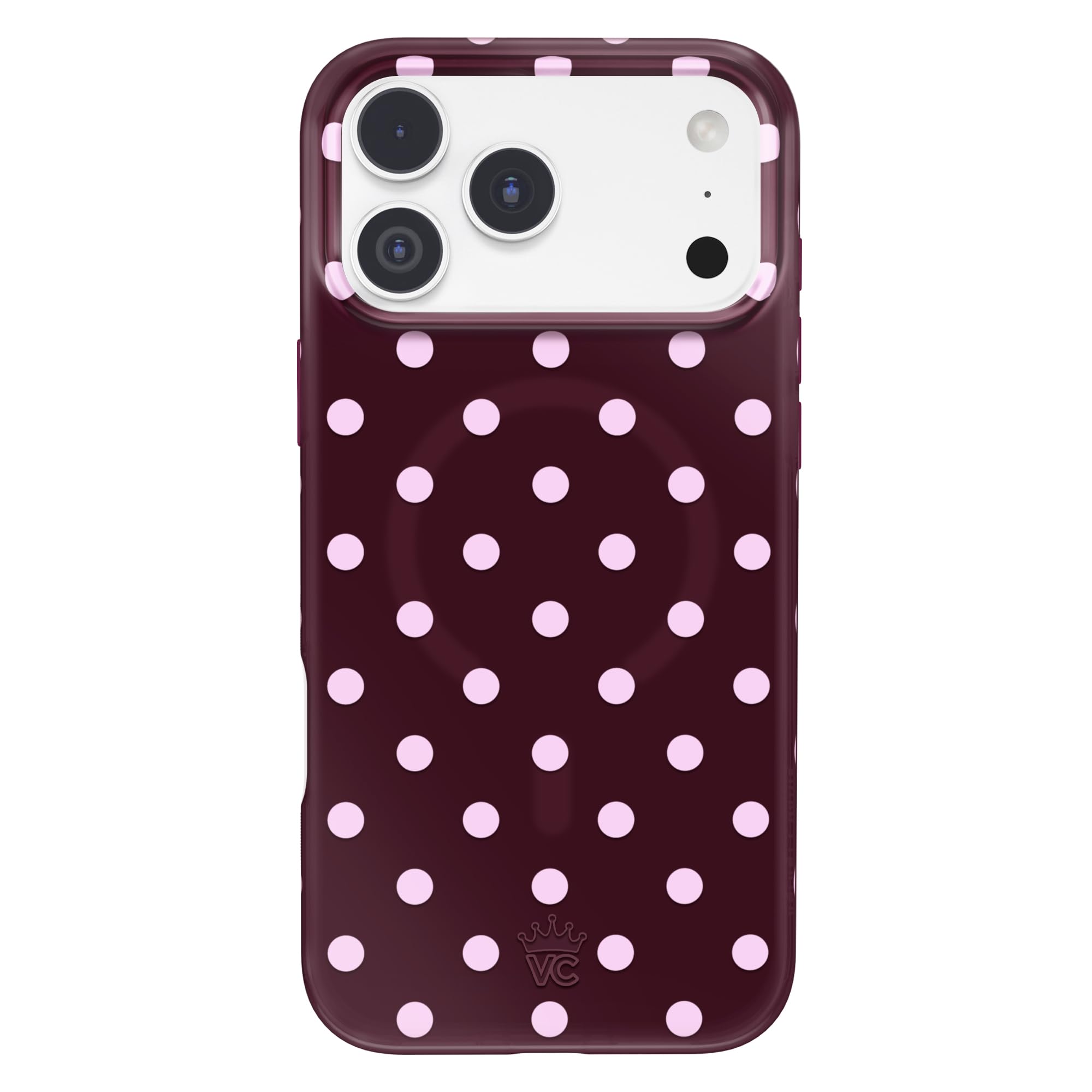 VELVET CAVIAR for iPhone 18 Pro Max Case | Cherry Cola Polka Dot | Compatible wi