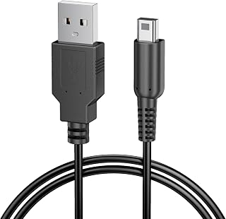 Demark Cable for Nintendo DSi/DSi XL / 3DS / 3DS XL USB Power Charging/Charger Cable (1.2m)
