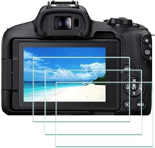 ULBTER Screen Protector for Canon EOS R50 EOS R8 EOSR50 Camera [3 Pack] | [Not for EOS R50V] 9H Tempered Glass Edge to Edge Protection Anti-Scrach Anti-Fingerprint Anti-Bubble