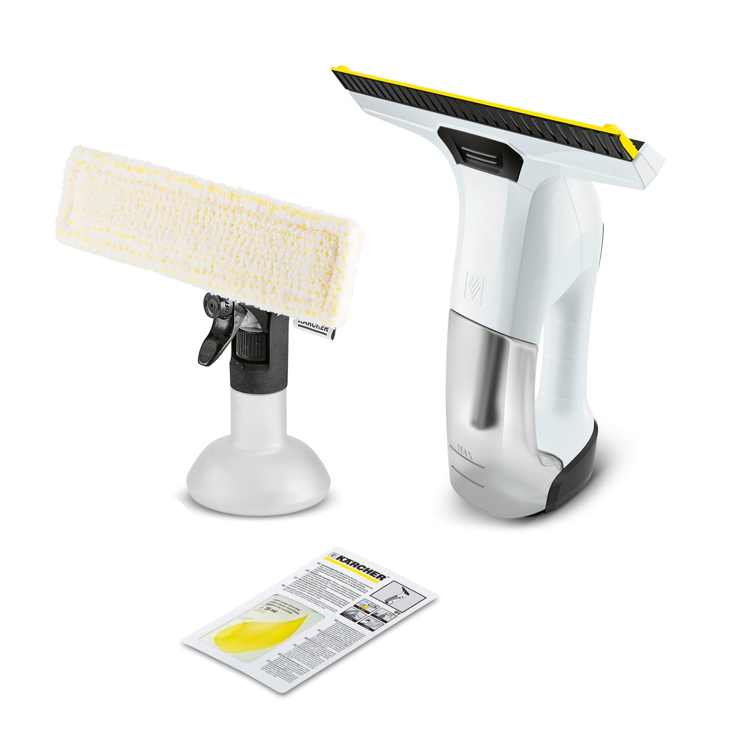 KÄRCHER WV 6 Plus Cordless Window Vac, 100 Min Run Time | LED Battery Indicator 