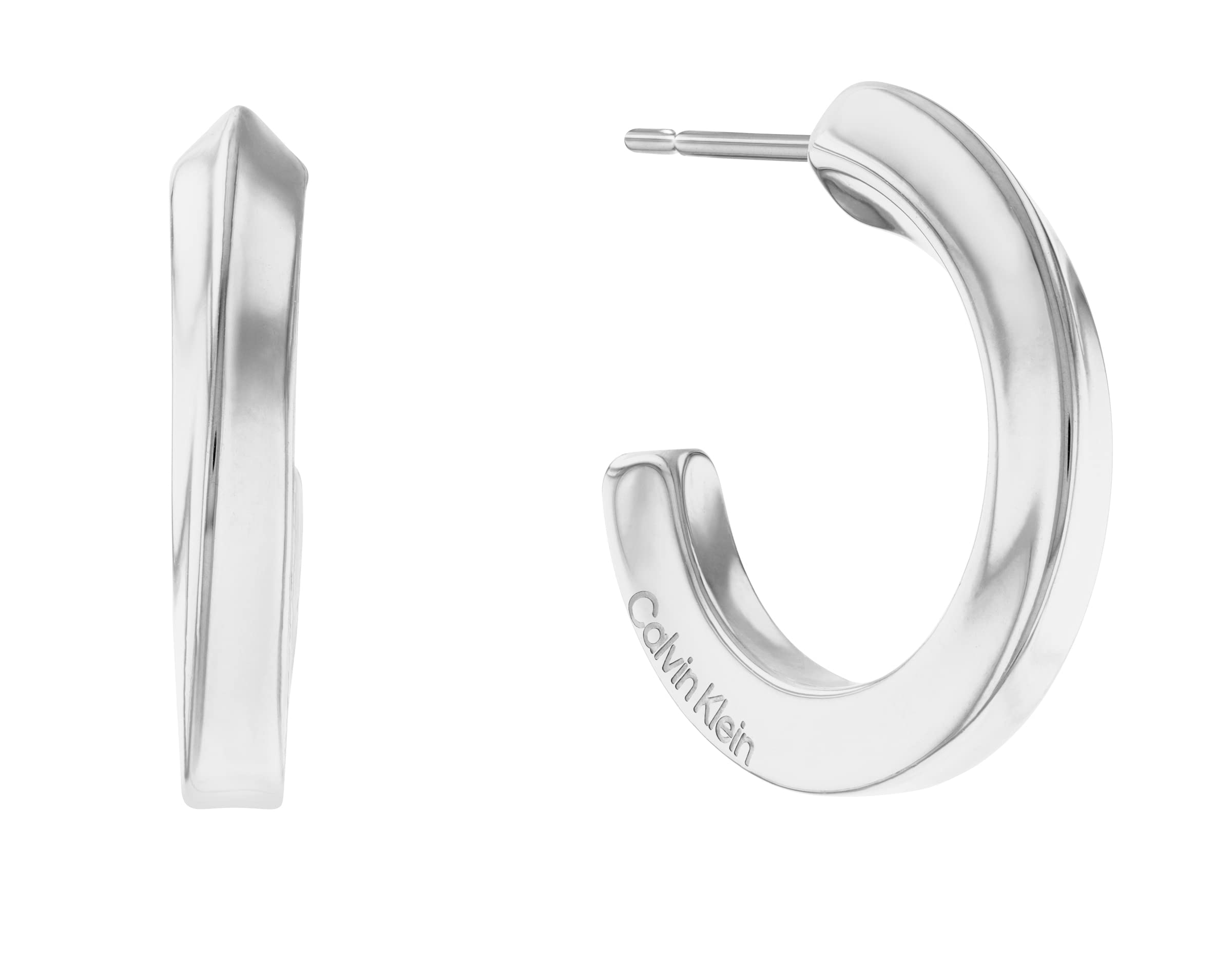 Calvin Klein Creolen für Damen TWISTED RING Kollektion aus Edelstahl - Erhältlic