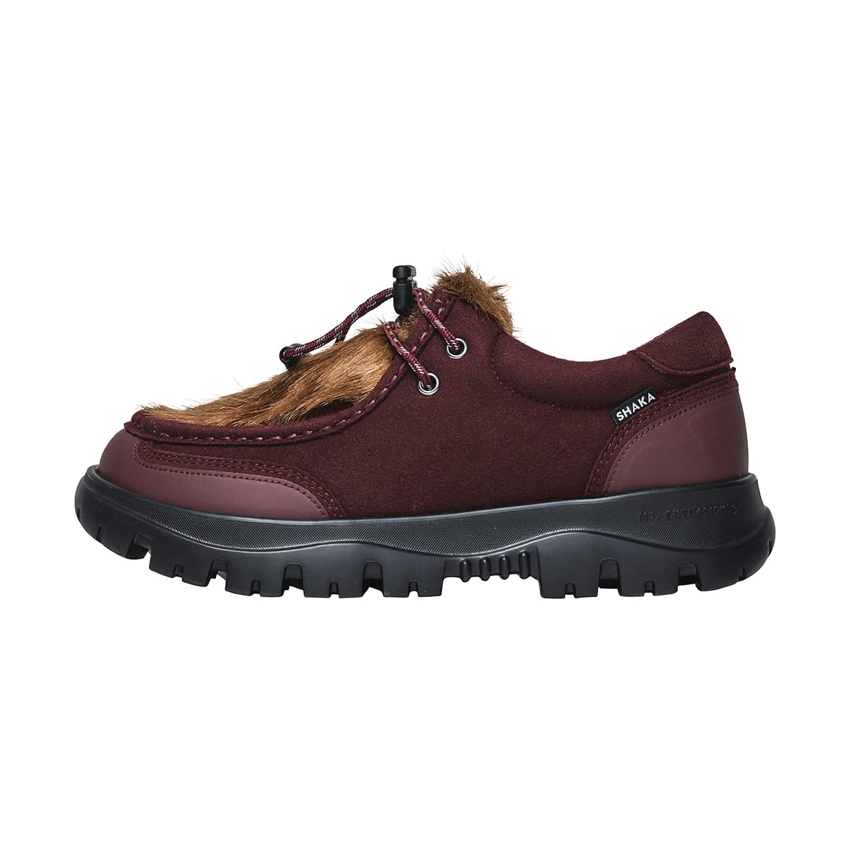 Shaka Trail Tyrol Fur Moc EX Men's Women's Sneakers, Lightweight, Easy to Walk