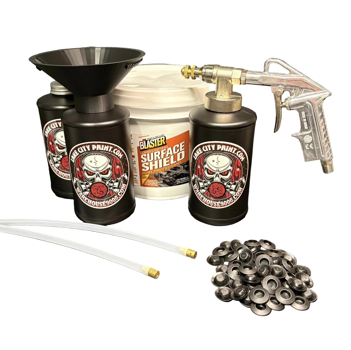 PB Blaster Surface Shield Amber Pro Undercoating Spray Gun &amp; Custom Threaded