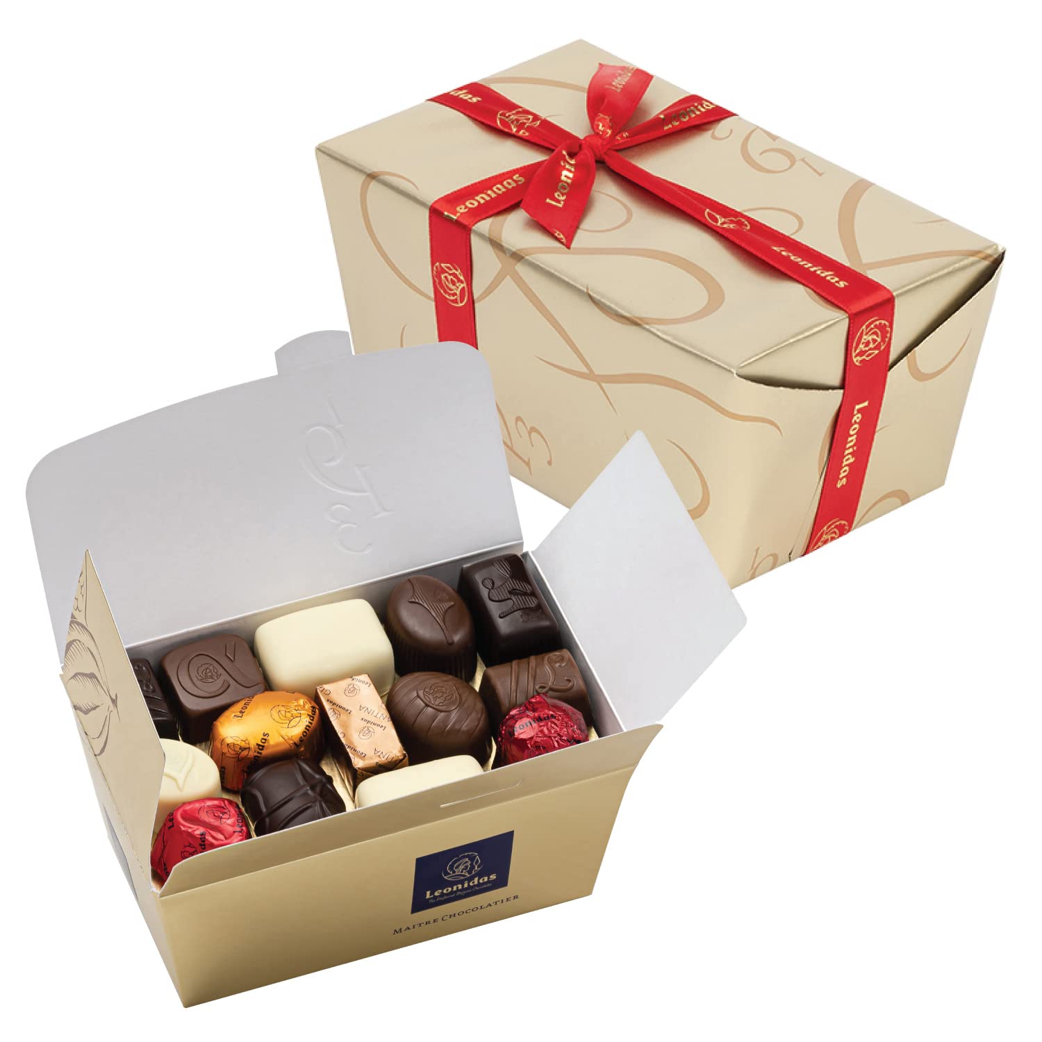 Leonidas Belgian Chocolates | Assorted, Milk Chocolates and Dark Chocolates in a