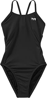 TYR Unisex Solid Cutoutfit Swimsuit One Piece Swimsuit