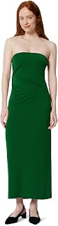 Amazon Essentials Women's Slim Fit Matte Jersey Strapless Maxi Dress
