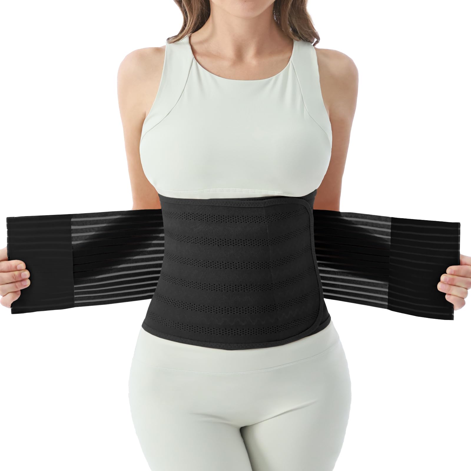 Trendyline Postpartum Belly Wrap for Women: Abdominal Binder Post Surgery Compre