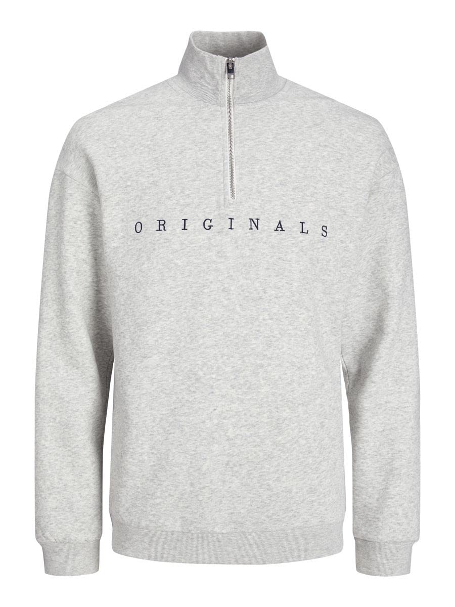 JACK & JONES Men's Jorcopenhagens Sweat Half Zip High Neck Sweatshirt