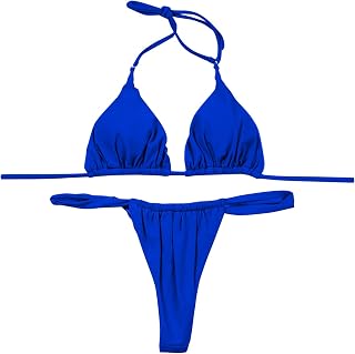 Generico Thong Swimsuit Women Sea Sexy Swimwear with Two Swimsuits Thong Bikini Two Piece Bikini Cut Brazilian Push-up Swimsuit