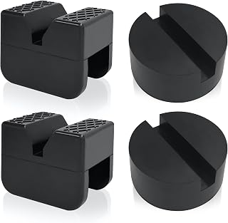 Jack Stand Pads & Pinch Weld Jack Adapters, 4 Piece Set