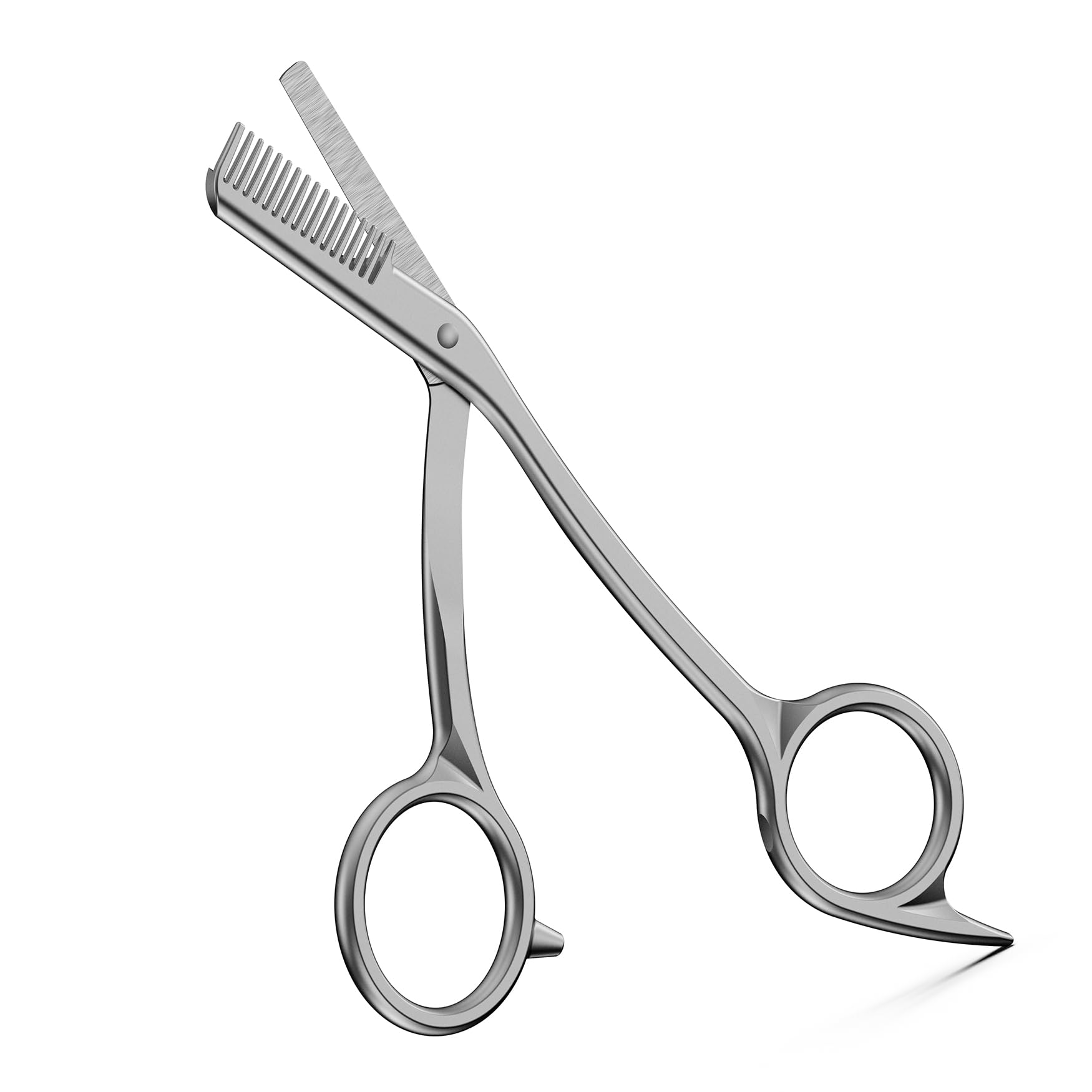 BEZOX Eyebrow Scissors with Comb - Stainless Steel Eyebrow Trimmer for Women and