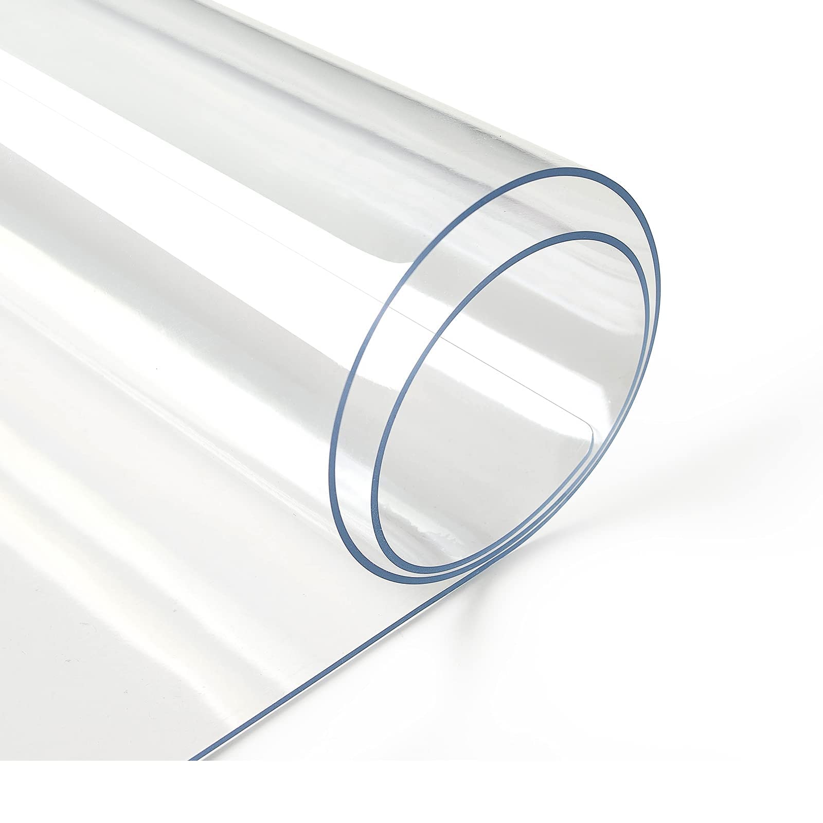 Deep Dream 1.5mm Clear Desk Cover Protector, 14×24 Inch Clear Desk Cover, Rectan