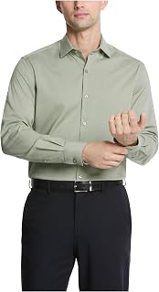 Van Heusen Men's Dress Shirt Slim Fit Comfort Performance Stretch