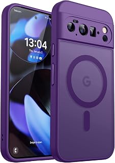 CANSHN Magnetic Google Pixel 10 Pro XL Case, 6.8 Inch, Deep Purple
