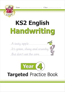 KS2 English Year 4 Handwriting Targeted Practice Book (CGP Year 4 English)