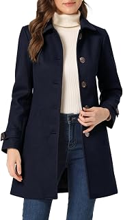 Allegra K Women's Peacock Coat