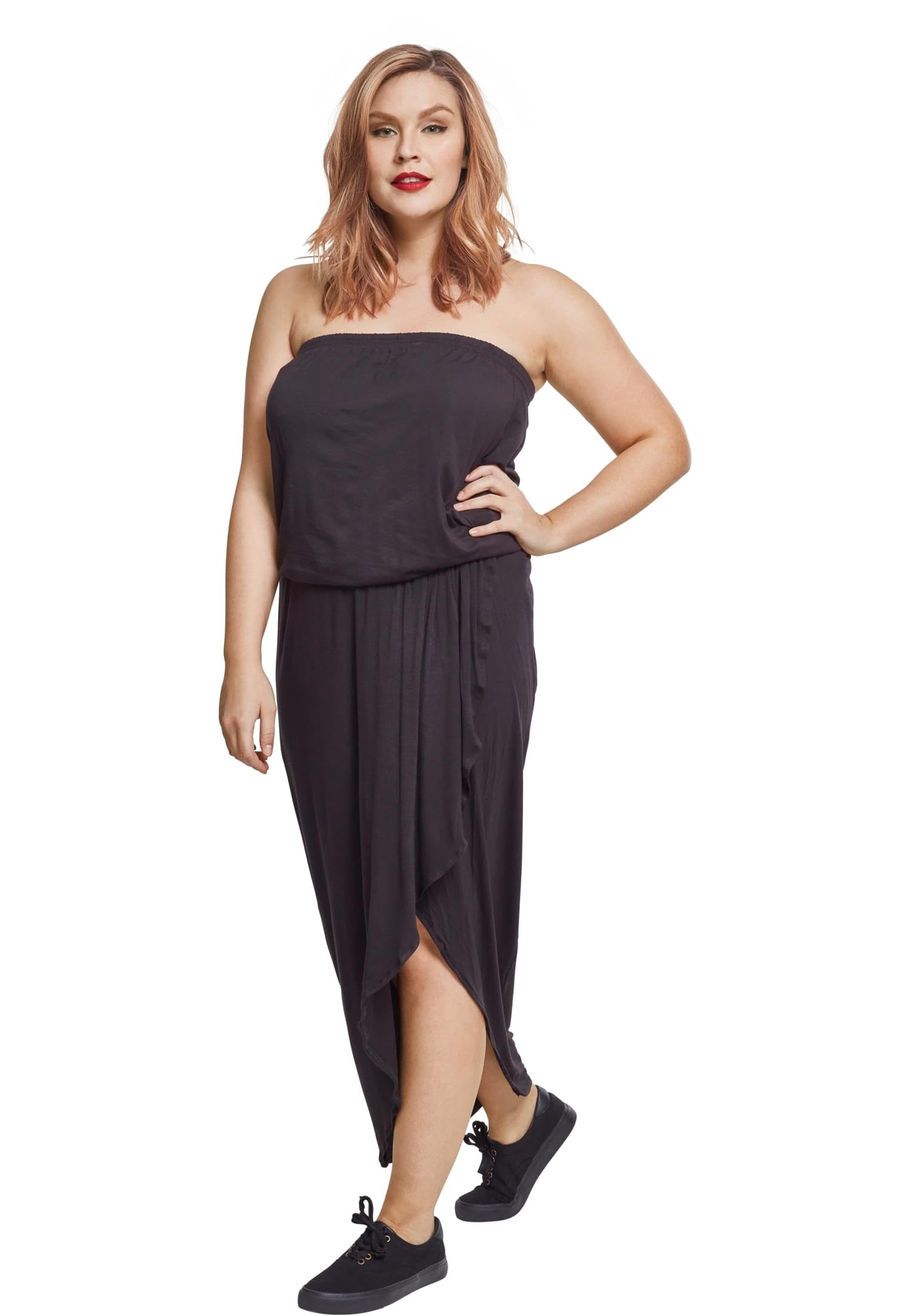 Urban Classics Viscous Bandeau Dress for Women T-Shirt