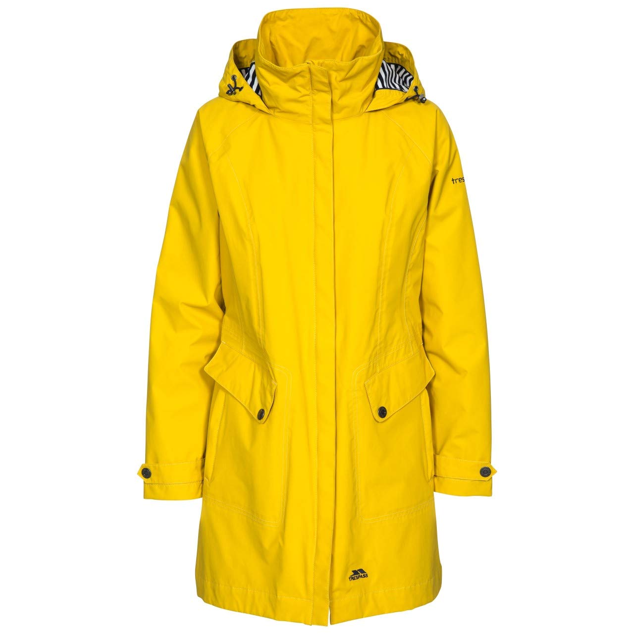 Trespass Rainy Day Women's Waterproof Jacket with Hidden Hood