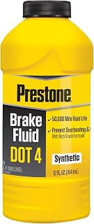 Prestone AS800Y DOT 4 Synthetic Brake Fluid - 12 oz.