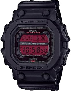 Casio G-Shock Black Resin Red Digital Oversized Watch GX-56BBR-1