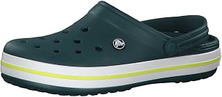 Crocs Crocband Unisex Adult Clogs, Evergreen Tennis Ball Green, 38/39 EU