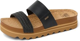 Reef Women's Sandals Cushion Bounce Vista HI - Platform Sandals for Women with Cork Footbed