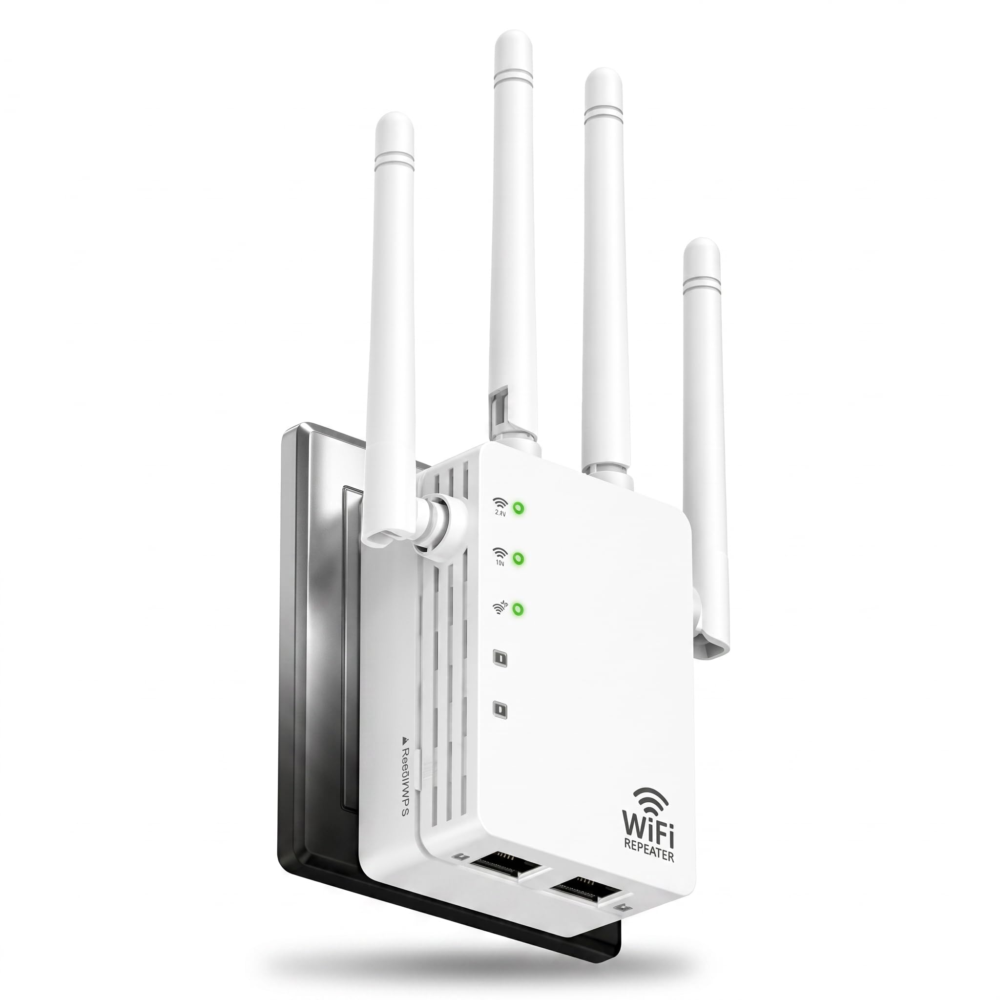 WiFi Extender Signal Booster, Dual Band for Home, Ethernet Port Supported
