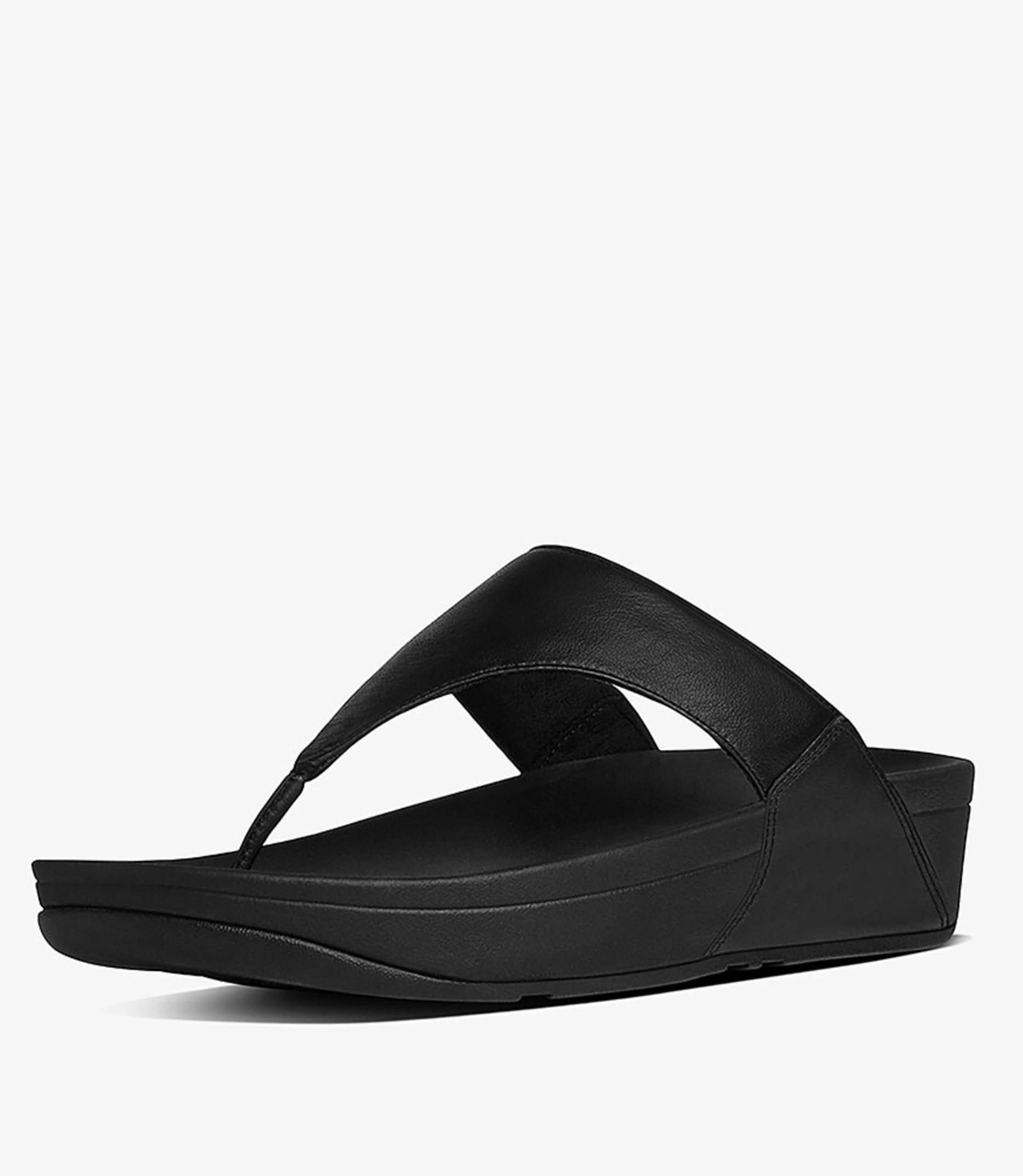 Fitflop Women's Lulu Toe Post-Leather Toe Support Sandals