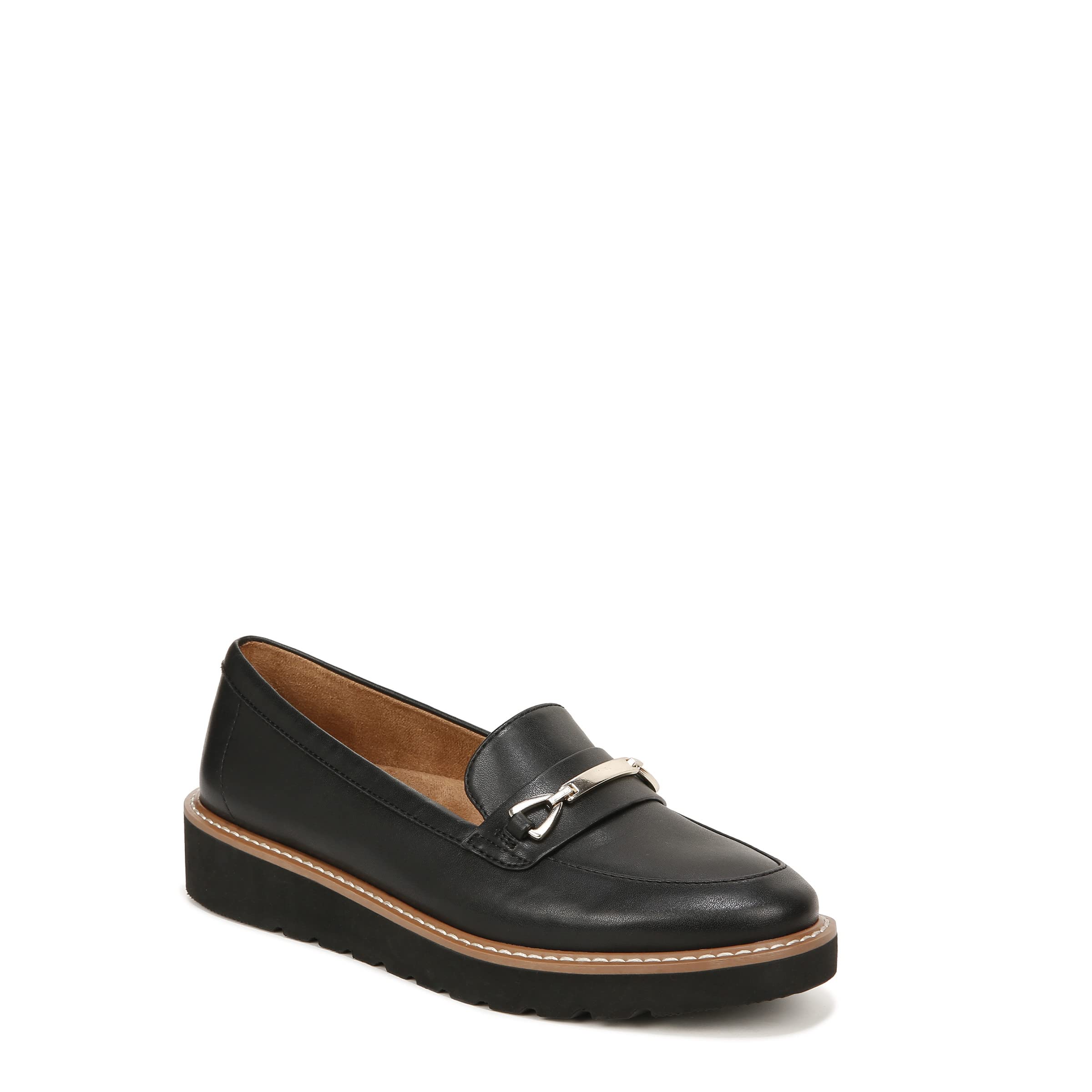 Naturalizer Womens Elin Platform Lug Sole Loafer Loafer