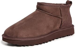 UGG Ultra Mini Classic Leather Ankle Boots Green
