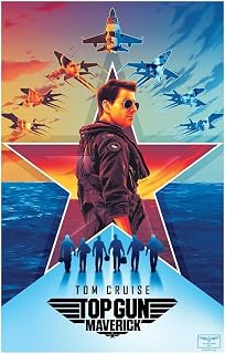 TOP GUN MAVERICK - 11"X17" Original Promo Movie Poster LE FAN APPRECIATION Tom Cruise 2022