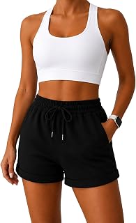Smith & Solo Women's Cotton Shorts, Women's Shorts, Women's Sports Shorts, Summer Shorts, Women's Sports Shorts for Fitness, Running, Yoga
