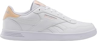 Reebok Tenis Court Advance para mujer, Ftwwht/Peaglo/Pinstu, 35.5 EU