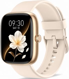 Fixwink Smart Watch for Women Ladies (Answer/Make Call), 1.83" HD Fitness Tracker with Heart Rate/SpO2/Sleep Monitor, Pedometer, 120+ Sport Modes, IP67 Waterproof, 7-Day Battery, for iOS Android