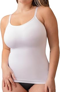 SHAPERMINT Tops for Women - Scoop Neck Tummy Control Camisole Tummy Control Cami for Women