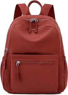 Tanweibago ミニナイロン レディース バックパック、11L スモール レディース バックパック カジュアル 軽量 レディース ショッピング 旅行 デイパック