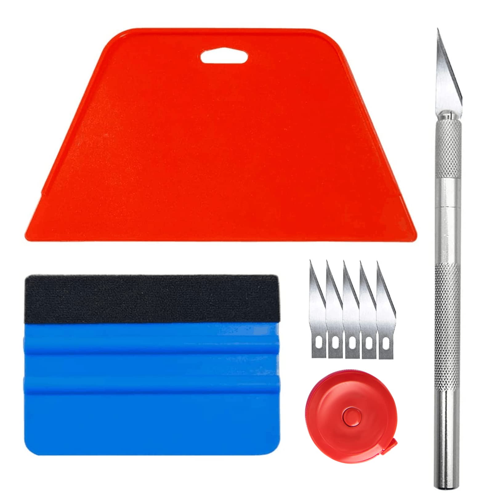 Art3d Smoothing Tool Kit for Peel and Stick Wallpaper | Vinyl Backsplash Tile, C